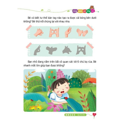 Sách - 500 Trò Chơi Rèn Luyện IQ - 4-10 Tuổi - Khả Năng Quan Sát - Minh Thắng