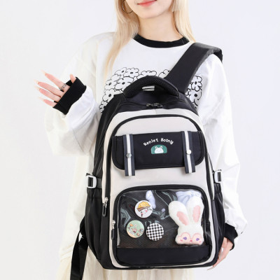 Balo thời trang phong cách Hàn Quốc dày dặn chống thấm nước dùng cho đi học, đi chơi - BEE GEE – BLTT9116