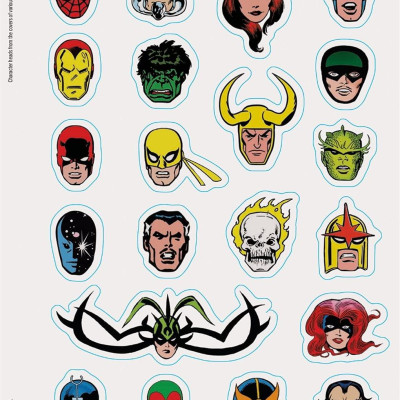 Marvel Classic Sticker Book