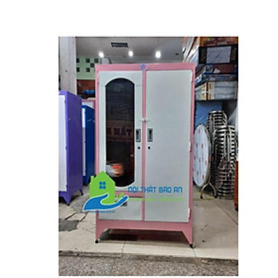 Tủ sơn tĩnh điện 1m6x90cm màu hồng Đại Thành