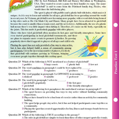 Sách - Dtpbooks - Practice Tests Grade 11