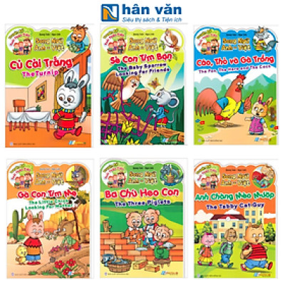 Sách - Học Tiếng Anh Song Ngữ Qua Truyện Cổ Tích - Nhiều Chủ Đề