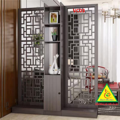 KỆ VÁCH NGĂN PHÒNG KHÁCH , NHÀ BẾP ( 2 VÁCH 1 KỆ) VC01 