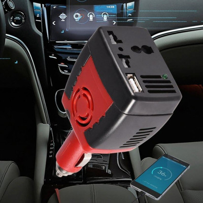 Tẩu Sạc Laptop trên ô tô Ac 220V