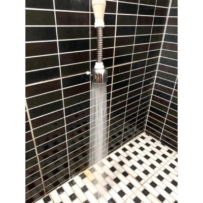 Đầu vòi rửa bát tăng áp chống bắn nước, có 2 chế độ nước xoay 360 độ