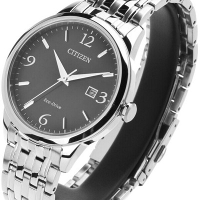 Đồng Hồ Nam Citizen Dây Thép Không Gỉ BM7300-50E - Mặt Đen (Sapphire)