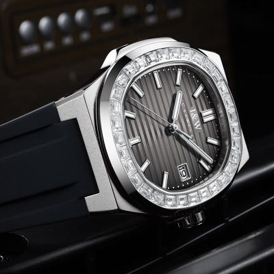 Đồng hồ nam chính hãng IW Carnival IW721G-9,kính sapphire,chống xước,chống nước 50m,Bh 24 tháng,máy cơ (automatic)