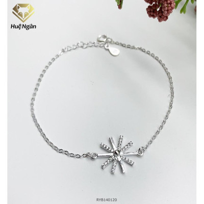 Lắc tay bạc 925 Huệ Ngân - Hậu duệ mặt trời RYB140120