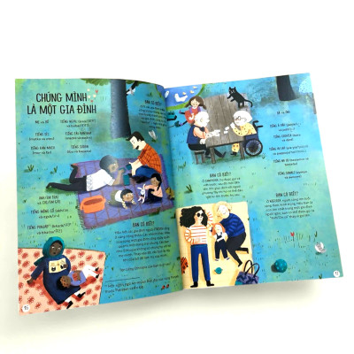 Sách cho bé - XIN CHÀO CÁC BẠN NHỎ TRÊN THẾ GIỚI - Sách tranh