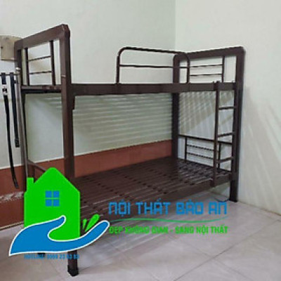 Giường sắt hai tầng hộp cao cấp