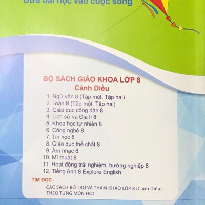 Bài Tập Toán 8 - Tập 2 (Cánh Diều) (2023)