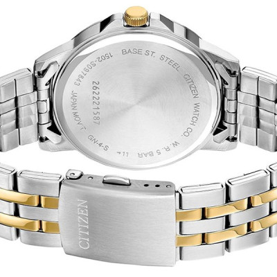 Đồng Hồ Nam Citizen Dây Thép Không Gỉ BF2018-52A  - Mặt Trắng