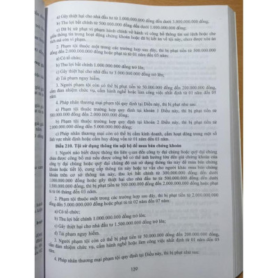 Chỉ dẫn áp dụng bộ luật hình sự