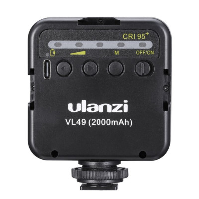 Đèn Led Trợ Sáng Cho Máy Ảnh, Điện thoại Ulanzi VL49 - Hàng Chính Hãng