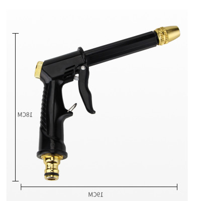 Bộ dây và vòi xịt rửa xe tưới cây tăng áp thông minh 810-2498-1 (dây trắng-cút nối đồng)