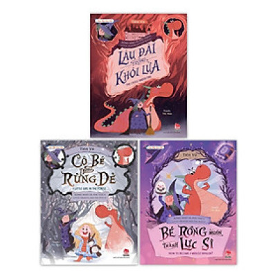 Combo Vun Đắp Tâm Hồn - Rồng Nhỏ Và Phù Thủy (3 Cuốn)