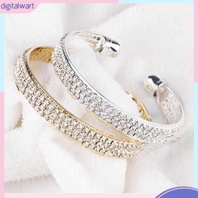Vòng tay trang sức đính đá sang trọng cho nữ