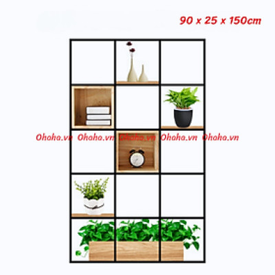 KỆ TRANG TRÍ PHÒNG KHÁCH ĐA NĂNG OHAHA - KTT002