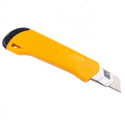 Dao rọc giấy Deli, cỡ lớn Đỏ/Vàng giao Màu Ngẫu Nhiên - 1 cái - E2042