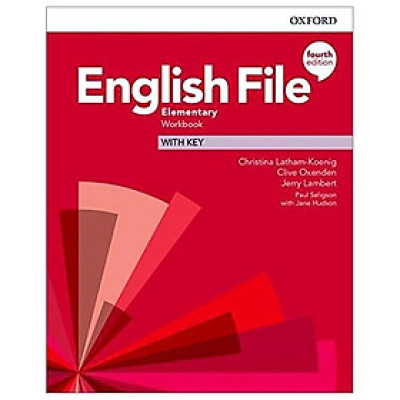 English File 4th Edition: Elementary: Workbook With Key