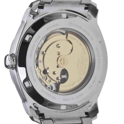 Đồng Hồ Nam Citizen Dây Thép Không Gỉ NJ0020-51B - Mặt Trắng (Sapphire)