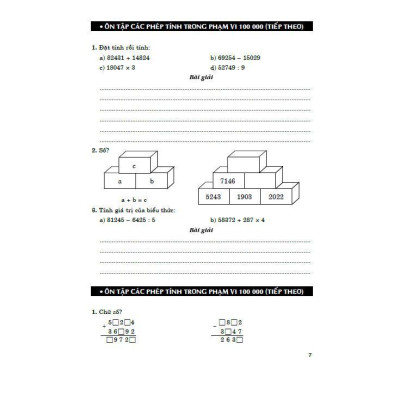 Sách - Vở Bài Tập Nâng Cao Toán 4 - Tập 1 - Bám Sát SGK Kết Nối Tri Thức - Hồng Ân