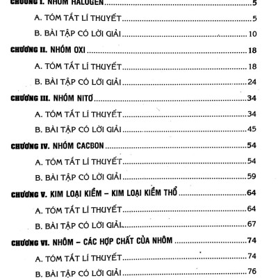 Sơ Đồ Và Chuỗi Phản Ứng Hóa: Vô Cơ 10-11-12