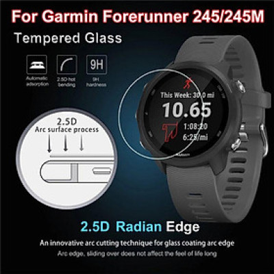 Kính cường lực 2D chống trầy xước bảo vệ màn hình cho Forerunner 245/ 245M/ 45/ 45S/ 645