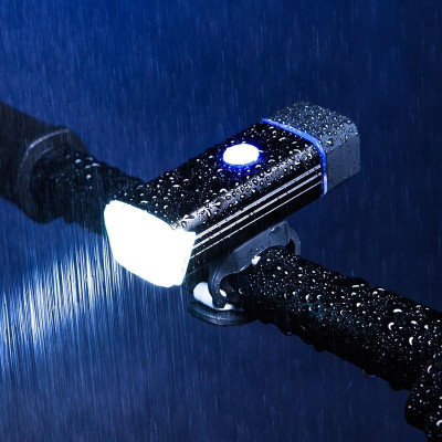 Combo Đèn pha xe đạp + Đồng hồ đo tốc độ xe đạp