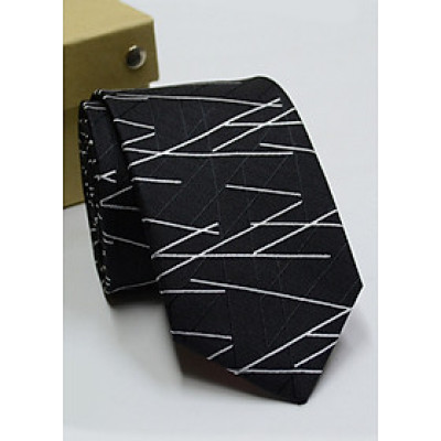 Cà Vạt Nam Titishop CVN061 (145 x 6 cm) - Đen