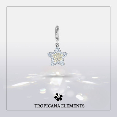 Lắc Tay Tropicana Phối Charm Swarovski Ngôi sao Magma