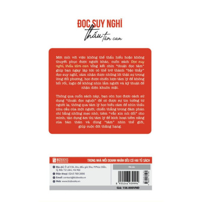Sách - Đọc Suy Nghĩ, Thấu Tâm Can - Đọc Vị Để Giao Tiếp Và Ứng Xử Tốt Hơn Trong Mỗi Tình Huống