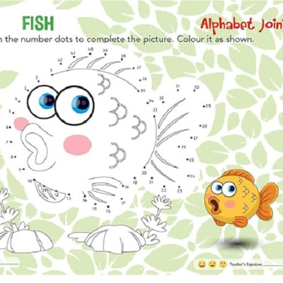 Art and Craft Activity Book 2 for 5-6 Year old kids with free craft material