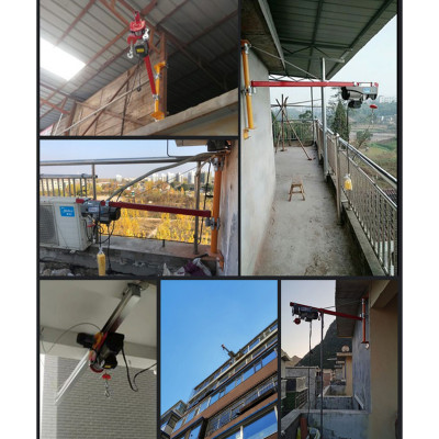 Khung treo tời điện gia đình 200kg – 600kg chịu tải lớn dùng để bắt tời lên tường bê tông, nhà xưởng, công trình thi công 