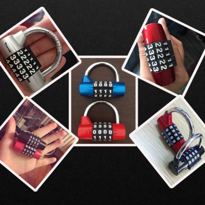 Ổ Khóa Mật Khẩu 5 Số , Có Hướng Dẫn Thay Đổi Mật Khẩu - PaKaSa ( Màu ngẫu nhiên)