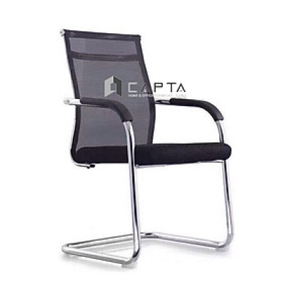 Ghế phòng họp chân quỳ lưng lưới nệm vải CV4220-M Nội thất Capta