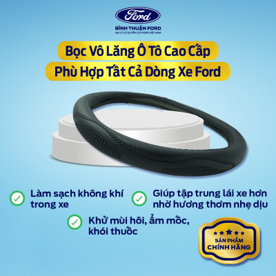 [COMBO GIÁ HỜI] Bọc Vô Lăng Ô tô Cao cấp + Gối tựa đầu Ô tô | Phụ kiện Nội thất Sang Trọng, Bảo Vệ Xe