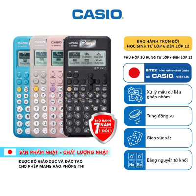 Máy Tính Casio Fx-880BTG (TL) Xám + Pilot BP-1RT