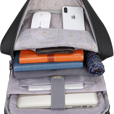 Ba lô nam thời trang đa năng tích hợp chế độ chống trộm cao cấp + sạc USB tiện dụng và siêu chống thấm nước(15,6")