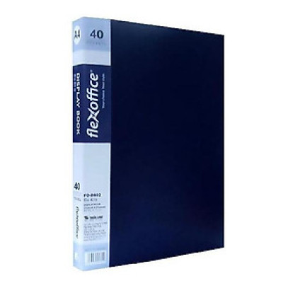 Bìa 40 Lá A4 FO-DB02 - Xanh Đậm