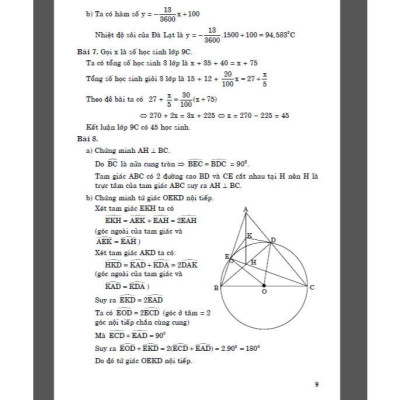 Sách - Luyện Thi Vào Lớp 10 - Toán Tích Hợp - Thực Tế - Dùng Chung Cho Các Bộ SGK Hiện Hành - Hồng Ân