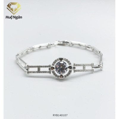 Lắc tay bạc 925 Huệ Ngân - Vòng tròn tình yêu RYB140107