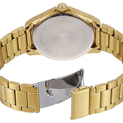 Đồng Hồ Nam Citizen Dây Thép Không Gỉ BI5042-52E - Mặt Đen