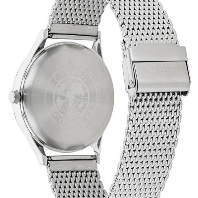 Đồng Hồ Citizen Nam Dây Kim Loại Máy Eco-Drive BV1111-83L - Mặt Xanh