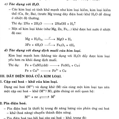Pd Và Ppg Nhanh Bttn Hóa Học 12_Vô Cơ