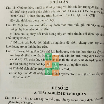 Sách - Tuyển tập đề kiểm tra định kì Khoa học tự nhiên 8