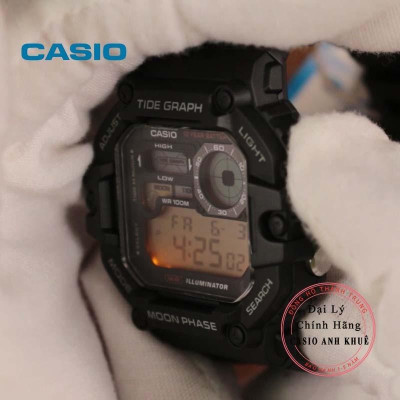Đồng hồ điện tử nam Casio WS-1700H-1AVDF dây nhựa