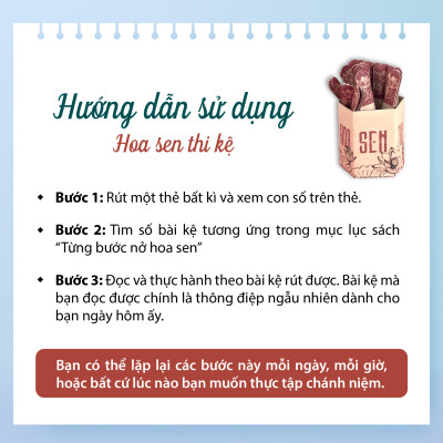 SÁCH - Từng bước nở hoa sen, Hoa sen thi kệ (Bộ)