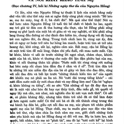 Bồi Dưỡng Văn Năng Khiếu Lớp 8