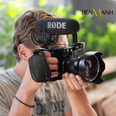 Micro Rode VideoMic Pro Plus Dùng Cho Máy Ảnh, Máy Quay Phim Mic Thu Âm Video Mic Pro+ Microphone Hàng Chính Hãng - Kèm Móng Gẩy DreamMaker